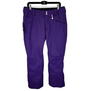 Volcom Nimbus Snowboarding Pants Purple Size Medium 5000MM Adjustable Waist